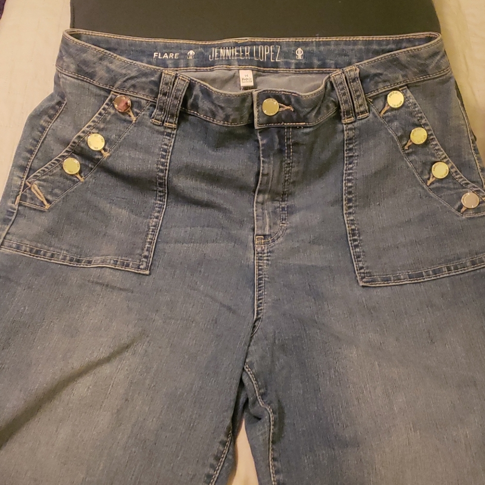 Jennifer Lopez Flared Jeans